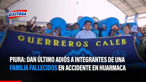 Piura Dan último adiós a integrantes de una familia fallecidos en