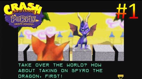 Crash Bandicoot Purple Riptos Rampage Spyro The Dragon Boss Fight Youtube