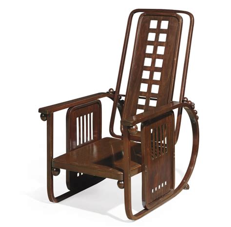 Josef Hoffmann 1870 1956 Sitzmaschine A Stained Beech And