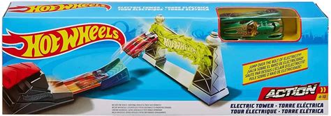 Hot Wheels Action Electric Tower 164 Track Set Mattel Toys Toywiz