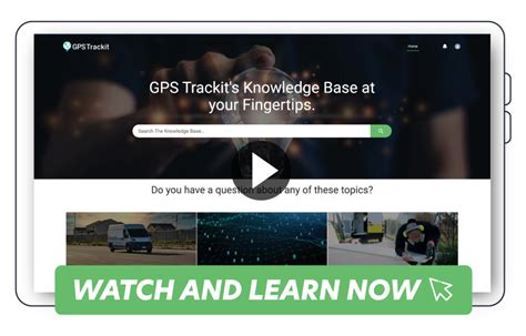 Introducing The Gps Trackit Knowledge Base