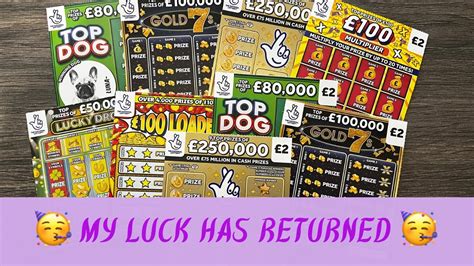 🥳 £18 In Play With The £2 National Lottery Scratch Cards Will My Luck