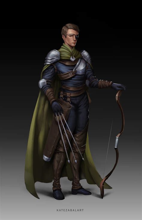 Artstation Archer Fantasy Character