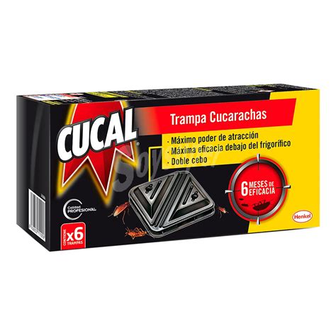 Cucal Insecticida Trampa Cucarachas Caja Uds