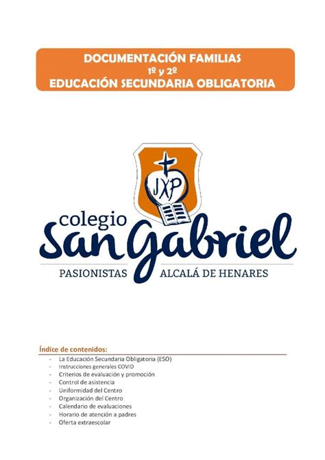 Pdf 1º Y 2º EducaciÓn Secundaria Obligatoria€¦ · Entrega De Notas