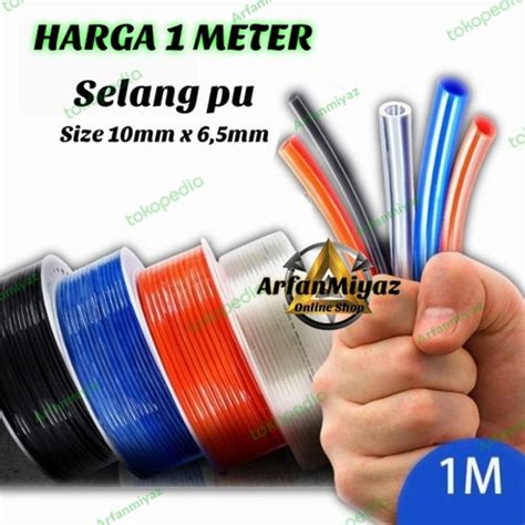 Jual Selang Angin Pu Mm X Mm Pneumatic Hose Od Mm Harga