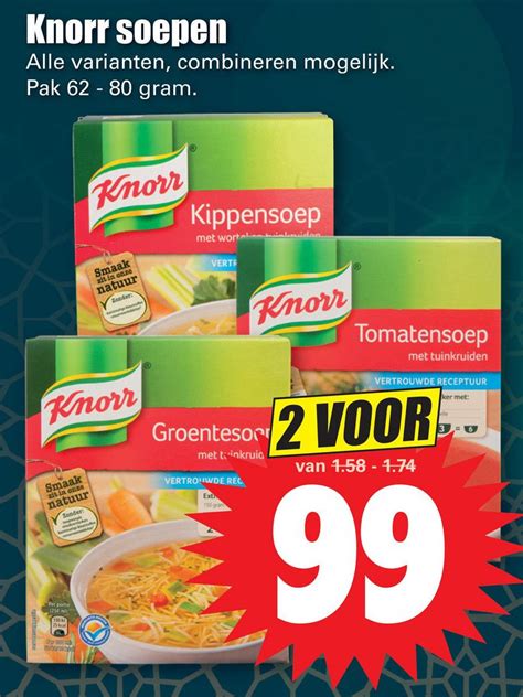 Knorr Soepen Aanbieding Bij Dirk