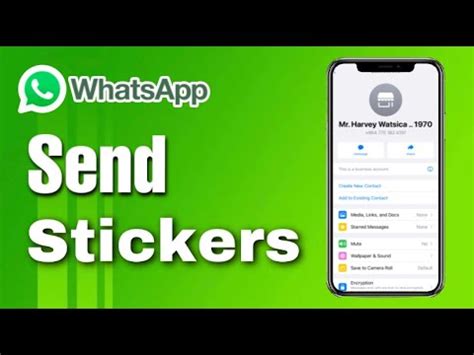 How To Send Stickers On Whatsapp Step By Step Youtube