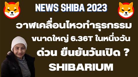 Shiba Ep 220 News วาฬเคลอนทำธรกรรม SHIB ขนาดใหญ 6 36T ในหนงวน I