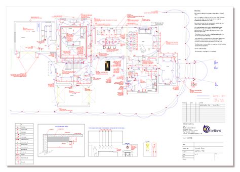 Sample documentation - Lighting design AutoCAD drawing (PDF) | Brilliant Lighting