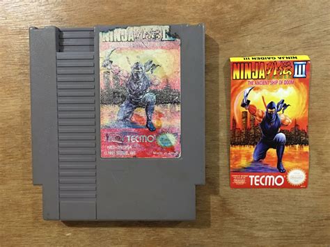 Ninja Gaiden 3 The Ancient Ship Of Doom Para Nintendo Nes 1250