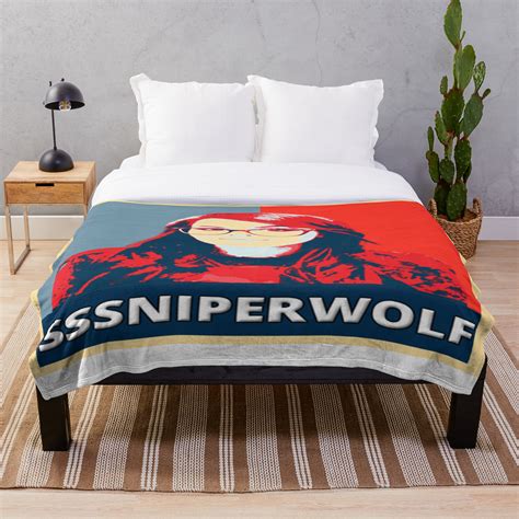 Sssniperwolf Sssniperwolf Blanket Premium Merch Store Lucommerce