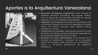 Vida y Obra del Arquitecto José Miguel Galia PPT