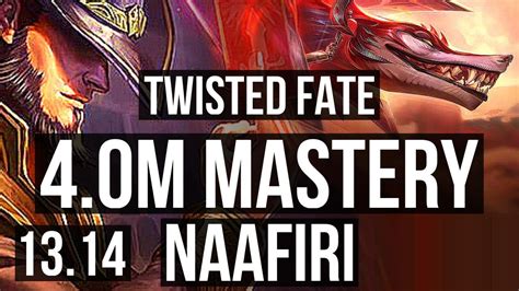 Tf Vs Naafiri Mid M Mastery Solo Kills Games