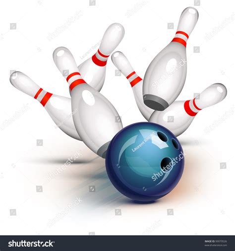 Bowling Ball And Pins Over 23 267 Royalty Free Licensable Stock