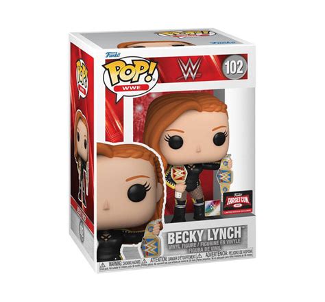 Wwe Becky Lynch Becky 2 Belts Exclusive Pop Vinyl Figure Bandk