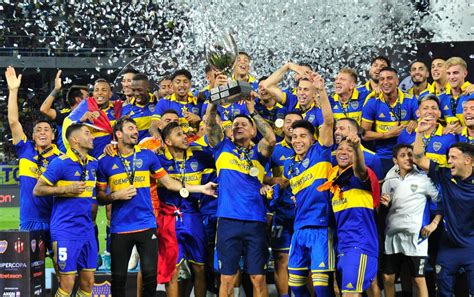 Boca Juniors Gan La Supercopa Argentina Con Goleada Ante