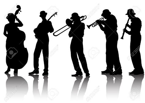 Blues Musicians Clip Art Library