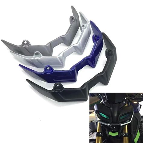 Motorcycle Front Wheel Fender Beak Nose Cone Wing Extension Cover Cowl