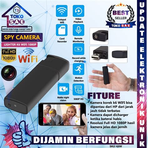 Jual Spy Camera Pengintai Mini Model Pemantik Korek Api Elektrik