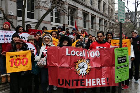 Unitehere Local 100 Rallies In Washington Dc Unite Here Local 100