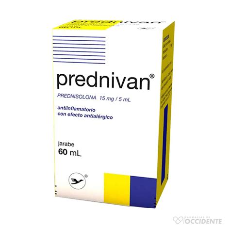 Prednivan Jarabe X 60ml Farmacias De Occidente