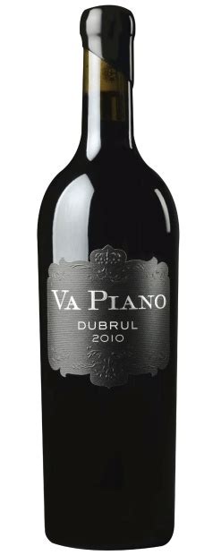 2010 Va Piano Vineyards Black Label Reserve Dubrul Vineyard Usa