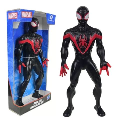 Boneco Spider Man Black Homem Aranha Preto Articulado