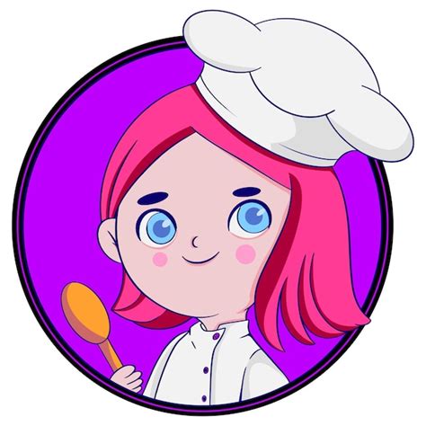 Premium Vector Chef Food Mascot Logo Illustration