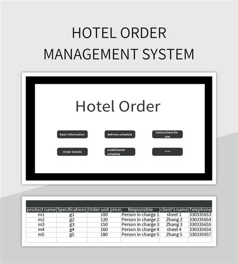 Free Order Management Templates For Google Sheets And Microsoft Excel - Slidesdocs