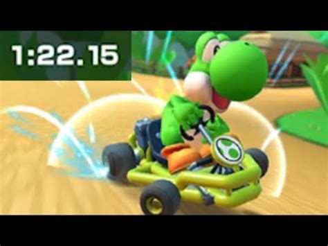 Mario Kart Tour Time Trial On 3DS Cheep Cheep Lagoon Bonus Challenge