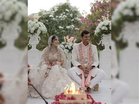 Indian Cricketer Navdeep Saini Married To Girlfriend Swati Asthana Shares Wedding Photos Haryana