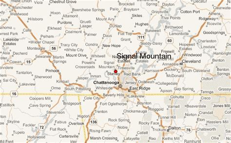 Signal Mountain Location Guide