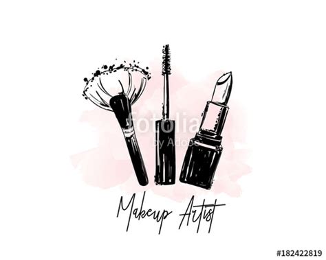 Makeup Brush Vector at GetDrawings | Free download