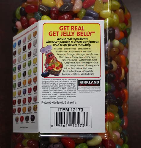 Original Jelly Belly Beans 49 Gourmet Flavors Kirkland 64oz 4lb Ou