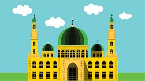 30 Gambar Masjid Kartun Terbaik Servergambar01