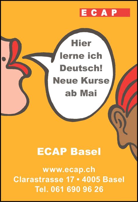 Ecap Basel Hier Lerne Ich Deutsch Neue Kurse Ab Mai