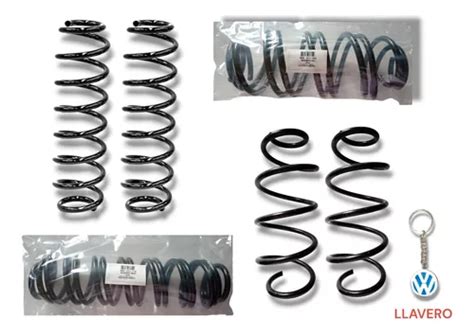 Kit Resortes Delanteros Y Traseros Seat Ibiza Meses Sin