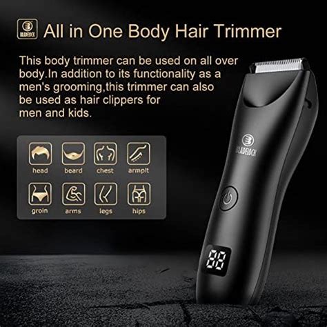 Buy Favrison Body Hair Trimmer For Men Electric Ball Trimmer With Skin