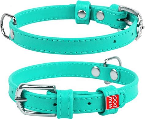 Ошейник для собак Collar WAUDOG Glamour с QR паспортом, без украшений ...