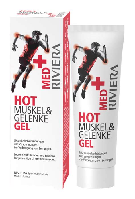 Riviera Med Hot Muskel Gelenke Gel Ml