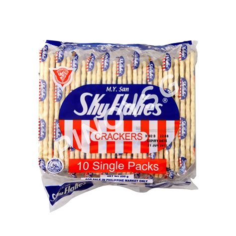 My San Skyflakes Crackers Plain 10packs250g