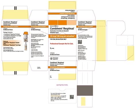 Combivent Respimat - FDA prescribing information, side effects and uses