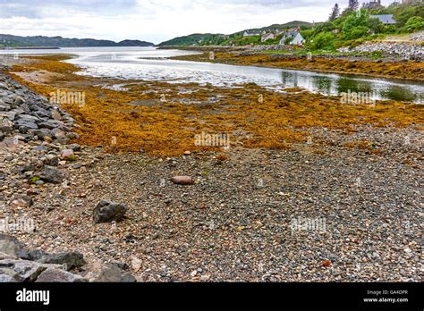 Lochinver Is A Village On The Coast In The Assynt District Of Sutherland Highland Scotland