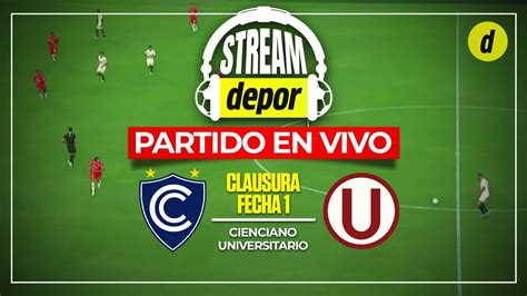 🔴 Universitario 1 1 Cienciano Partido Completo Liga 1 2023 Resumen Y