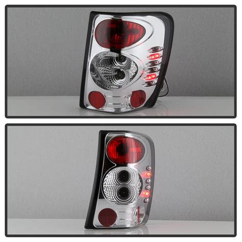 SPYDER Jeep Grand Cherokee 99 04 Altezza Tail Lights Chrome ALT YD