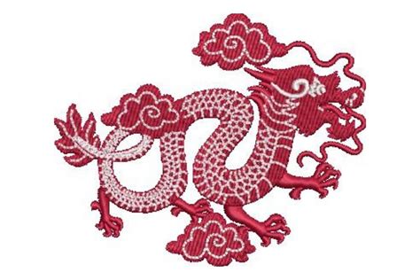 Chinese Dragon Creative Fabrica