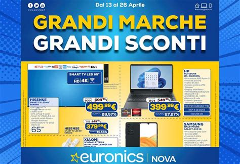 Volantino Euronics Dal Al Aprile