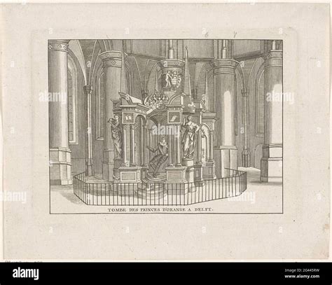 Tomb Of Willem I Prince Of Orange Graftombe Or Praalgraf Of