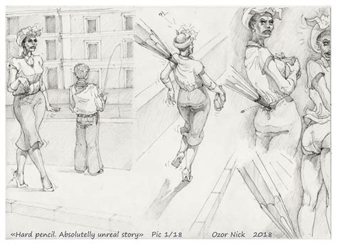 Hard Pencil Absolutelly Unreal Story By OzorNick Hentai Foundry